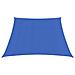 Vela Parasole 160 g / m² Blu 3/4x2 m in HDPE - Foto miniatura 1