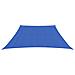 Vela Parasole 160 g / m² Blu 3/4x2 m in HDPE - Foto miniatura 3