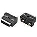 Scart - 3 x RCA, M - M, Nero - Foto miniatura 1