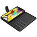 Custodia Compatibile Con Samsung Galaxy M31 In Nero Carbone - Coperchio Protettiva Con Chiusura Magnetica, Funzione Stand E Tasca Per Le Carte - Foto miniatura 7