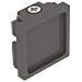 Ego End Cap Low Senza Foro Bk Lampada - Ideal Lux 267241 - Foto miniatura 1