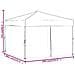 Tenda Per Feste Pieghevole Con Pareti Laterali Blu 3x3 M - Foto miniatura 3