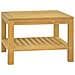 Tavolino Da Salotto 60x60x40 Cm In Legno Massello Di Teak - Foto miniatura 1