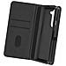 Cover Per Samsung Z Fold5 Portacarte E Linguetta Magnetica Chesterfield Nera - Foto miniatura 4