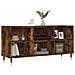 Mobile Porta Tv Rovere Fumo 103,5x30x50 Cm In Legno Multistrato - Foto miniatura 3