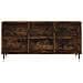 Mobile Porta Tv Rovere Fumo 103,5x30x50 Cm In Legno Multistrato - Foto miniatura 4