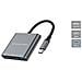 DONN18G replicatore di porte e docking station per laptop Cablato USB 3.2 Gen 1 (3.1 Gen 1) Type-C Grigio - Foto miniatura 2