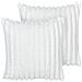 Set Di 2 Cuscini Bianco 45 X 45 Cm Rakya - Foto miniatura 3