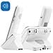 Telefono Cordless Senior Pack Mobility 295 + Cordless Con Tasti Foto, Bianco - Foto miniatura 3