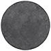 Tappeto A Pelo Corto Huarte Morbido E Lavabile Antracite Ø100cm - Foto miniatura 1