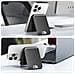 Portacarte Magsafe Supporto Video Fissaggio Magnetico Sicuro, Nero - Foto miniatura 3