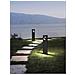Lampione Da Terra Giardino Lampada Led Luce Naturale 12 W Ip65 Lampioncino Nero - Foto miniatura 1