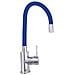 Miscelatore Canna Alta Flessibile Rubinetto Monocomando Cucina Blu 1987-3 - Foto miniatura 1
