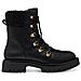 Black Casual Closed Booties Stivaletti Tessile Scarpe Donna Nero Eu 36, 1-26288-41 001 - Foto miniatura 2