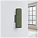 Lampada Da Parete Karbon 20 Verde Oliva Sl. 1657 - Minimalista Lampada Da Parete Verde Oliva 20x6.5x8.5 Cm - Foto miniatura 4