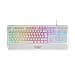 MCP124W Tastiera Mouse incluso USB QWERTY Spagnolo Bianco - Foto miniatura 3