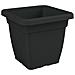 Vaso Mega Quadrato Cm 38x38x34 Con Sottovaso Cm 34x34x5 - Foto miniatura 1