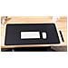 Tappetino Per Mouse 80x40cm In Pu: Ideale Per Ufficio E Studio, Con Design Avvolgente Black  D - Foto miniatura 3