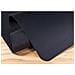 Tappetino Per Mouse 80x40cm In Pu: Ideale Per Ufficio E Studio, Con Design Avvolgente Black  D - Foto miniatura 4