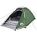 Tenda da Campeggio a Cupola per 4 Persone Verde Impermeabile - Foto miniatura 2