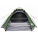 Tenda da Campeggio a Cupola per 4 Persone Verde Impermeabile - Foto miniatura 5
