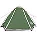 Tenda da Campeggio a Cupola per 4 Persone Verde Impermeabile - Foto miniatura 6