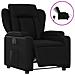 Poltrona Reclinabile Elettrica Nera in Similpelle - Foto miniatura 1