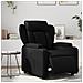 Poltrona Reclinabile Elettrica Nera in Similpelle - Foto miniatura 2
