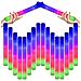 Bastoncini Luminosi In Spugna Led Multicolore - Confezione Da 12, Perfetti Per Feste Ed Eventi - Foto miniatura 1