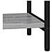 Libreria Grigio sonoma 60 x 30 x 109 cm Legno multistrato - Foto miniatura 8