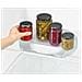 Organizzatore Rotante Fridgestore Per Frigorifero Ottimizza Lo Spazio Accesso Facile Superficie Antiscivolo Colore Trasparente - Foto miniatura 3