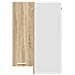 Armadio pensile Riga Quercia Sonoma e Bianca 57 x 57 x 80 cm - Foto miniatura 6