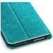 Custodia A Portafoglio Per Honor 400 Smart Antishock Con Laccio Da Polso Incluso, Turchese - Foto miniatura 2