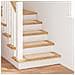 Tappetini Antiscivolo per Scale 15 pcs Crema 60 x 25 cm PP - Foto miniatura 2