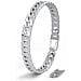 , Bracciale Da Uomo Premium Con Maglie Cubane | Acciaio Chirurgico 316l, Argento, 17 Cm - Foto miniatura 1
