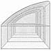 Cuccia per cani 4 pcs Argento 8 x 2 x 2 m Acciaio zincato - Foto miniatura 5