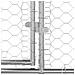 Cuccia per cani 4 pcs Argento 8 x 2 x 2 m Acciaio zincato - Foto miniatura 7