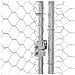 Cuccia per cani 4 pcs Argento 8 x 2 x 2 m Acciaio zincato - Foto miniatura 8