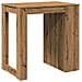 Tavolo Bar Rovere Artigianale 102x70x103,5 cm in Truciolato - Foto miniatura 7