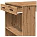 Tavolo Bar Rovere Artigianale 102x70x103,5 cm in Truciolato - Foto miniatura 8