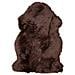 Pelle Di Agnello Vikasa Home Marrone 50x85 Cm - Foto miniatura 1