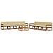 Set di divani da esterno con cuscino 9 pcs Naturale e Beige - Foto miniatura 1