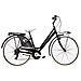 Bici Donna Telaio Alluminio Linea Cottage Misura 28 Bicicletta Cambio 6v City Bike Vintage Completa Di Accessori Finiture Panna - 44 Viola Opaco - Foto miniatura 3