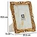 Cornice Portafoto Baroque Oro In Stile Barocco 20x25 Cm - Foto miniatura 6
