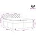 Letto box spring con materasso Nero 200 x 200 cm Tessuto - Foto miniatura 7