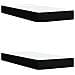 Letto box spring con materasso Nero 200 x 200 cm Tessuto - Foto miniatura 9