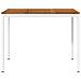 Tavolo Bar da Giardino Naturale e Bianco 141 x 80,5 x 105 cm - Foto miniatura 3