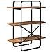 Libreria 3 livelli 60 x 35 x 105 cm PB Legno di quercia - Foto miniatura 5