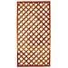 Pannello Eco grigliato in legno di pino impregnato Cm h 180x90 - Foto miniatura 1