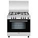 Cucina Elettrica A855EI Fuochi Gas Forno Elettrico Classe A Dimensioni 80x50 Colore Inox Serie Alpha - Foto miniatura 5